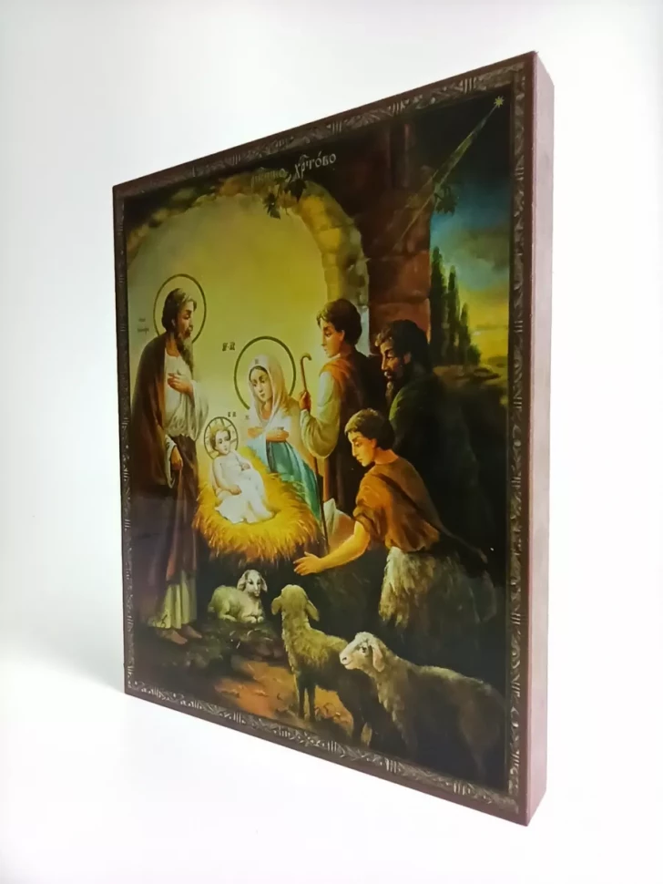 Икона Рождество Христово 24*18 см